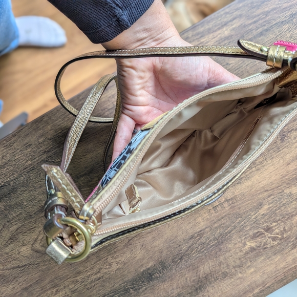 Coach Multicolor Patchwork Crossbody Bag - Picture 8 of 10